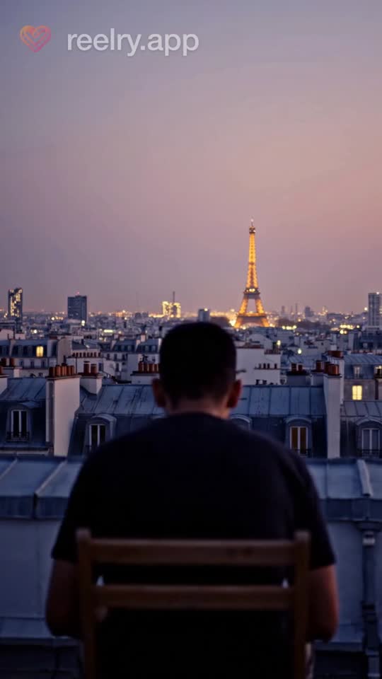 HissamKlf Rises to Play Piano on a Paris Rooftop